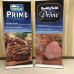 Custom Retractable Banner for food