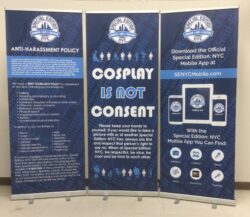 custom banner for anti harassment policy